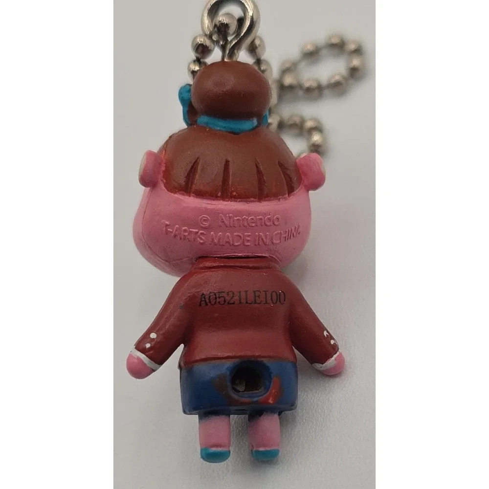Lottie Animal Crossing Mini Figure Keychain Ball Chain - Nintendo